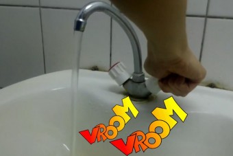 Forma-1 a mosdókagylóban