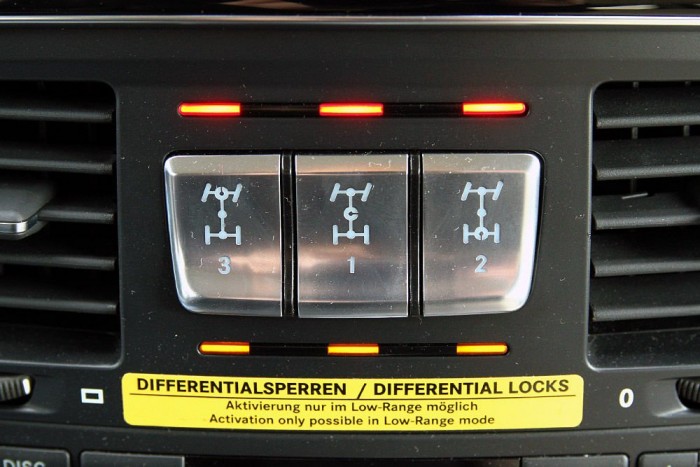 Három differenciálzár. Csodálatos, de ritka látvány