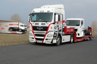 Az idei első hazai versenykamion-teszt