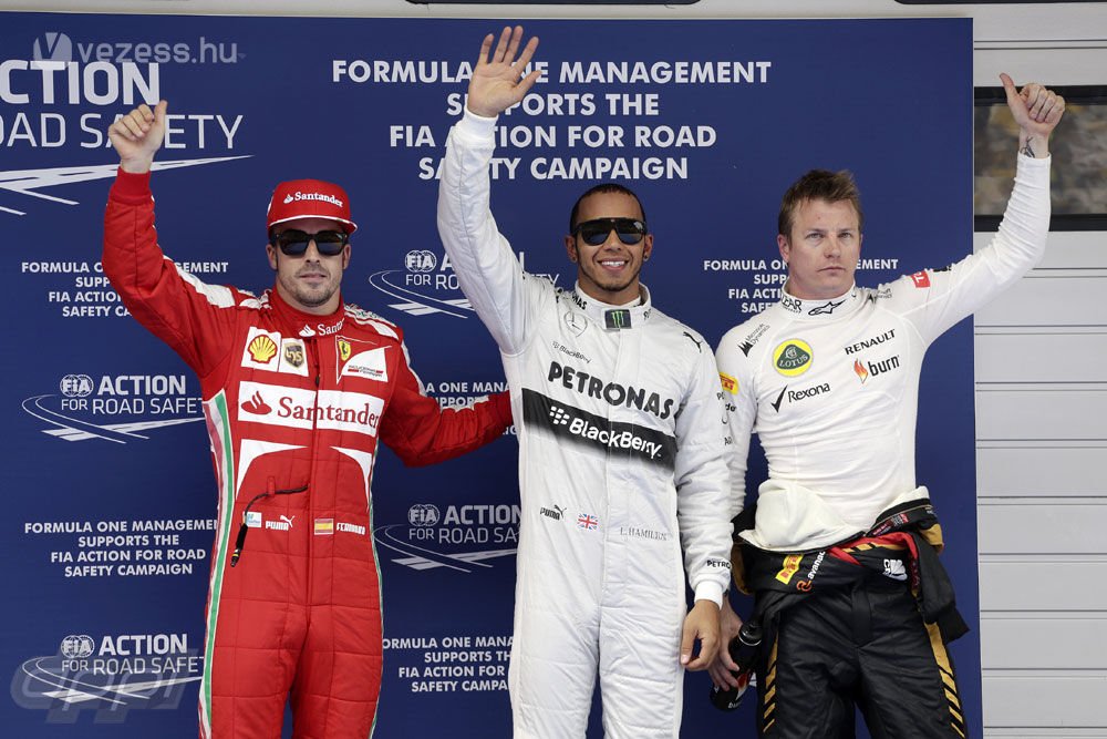 F1: Hamiltoné a pole, Räikkönen a 2. 9