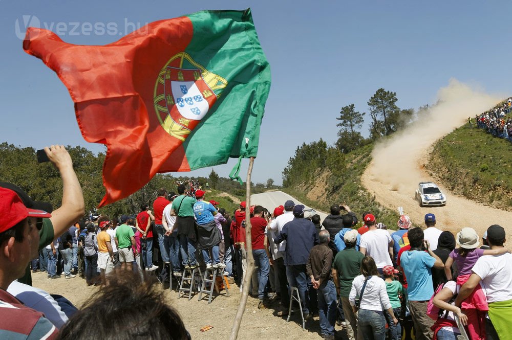 Tarol a Volkswagen a Portugál-ralin 15