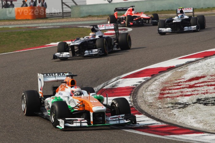 F1: Örül a hőségnek a Force India 2 F1: Örül a hőségnek a Force India 2