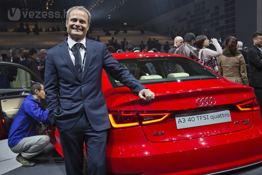 Wolfgang Egger az Alfától érkezett az Audihoz. Ő a márka formatervezési vezetője