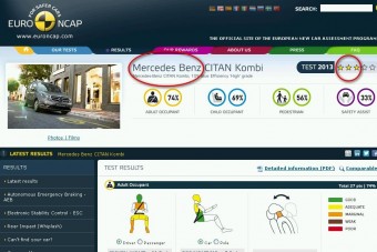 Leszerepelt a törésteszten a Mercedes