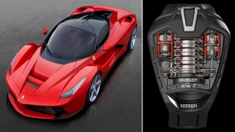 LaFerrari ihletésű óra, 70 millióért