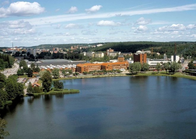 Scania-központ Södertälje, Svédország