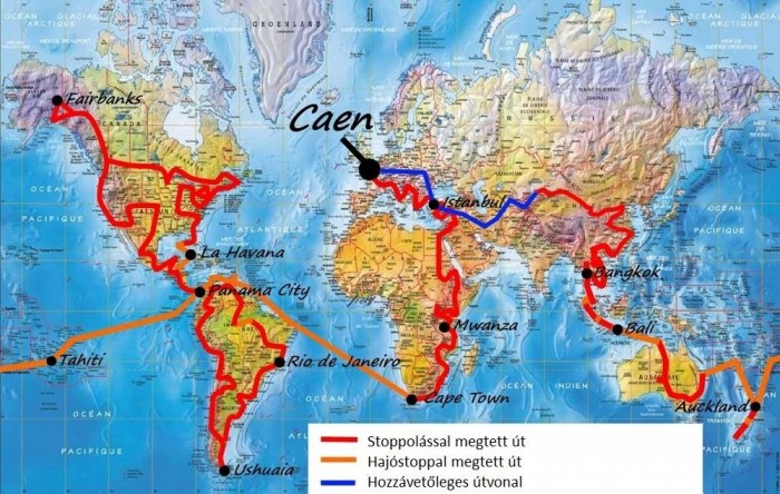 Négyszer a Föld körül – egy fillér nélkül 7