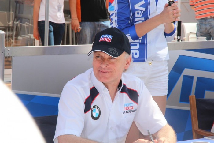 Fotók a Hungaroringről 20 A nagy öreg: Franz Engstler