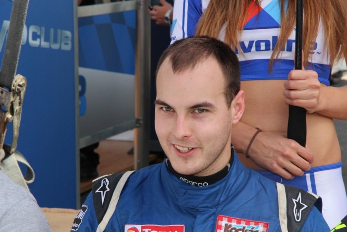 Fotók a Hungaroringről 25 Kiss Pál Tamás is osztotta az autogramokat vakulásig