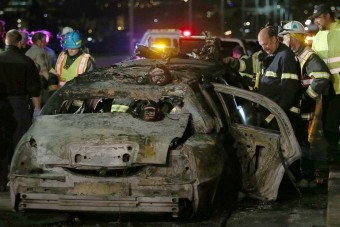 Bent égett a menyasszony a limuzinban