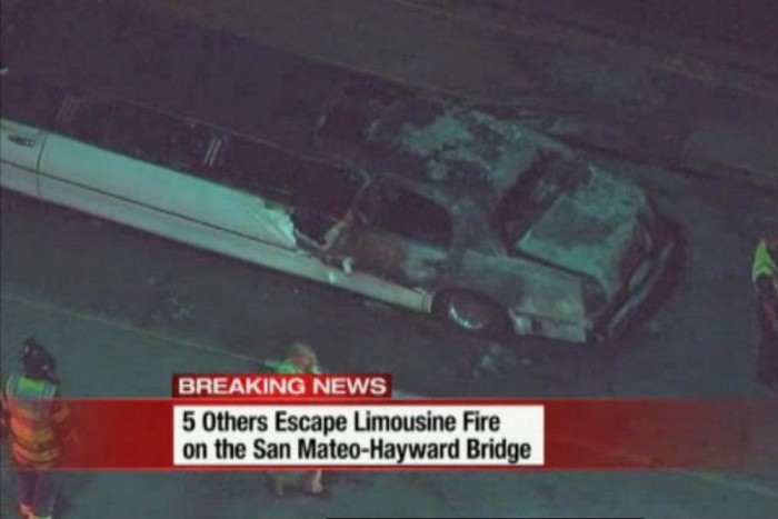 Bent égett a menyasszony a limuzinban 6