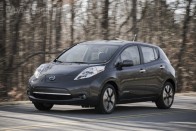 800 forintból tehető meg 100 kilométer a Nissan villanyautójával