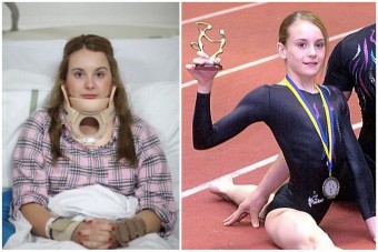 Százzal gázolták el, de túlélte a tornászlány