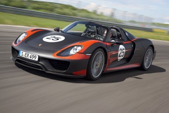 Porsche 918 Spyder: egyre kerekebb a kép