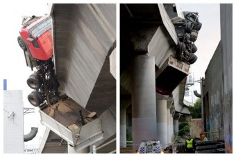 Kiesett a fülkéből, húsz métert zuhant