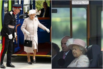 Buszra szállt, elkésett az angol királynő