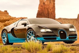 Bugatti Veyron a Transformers 4-ben
