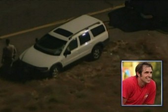 Felnyársalta a semmiből jött vascső