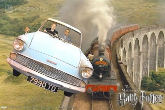 Vezettük Harry Potter repülő autóját