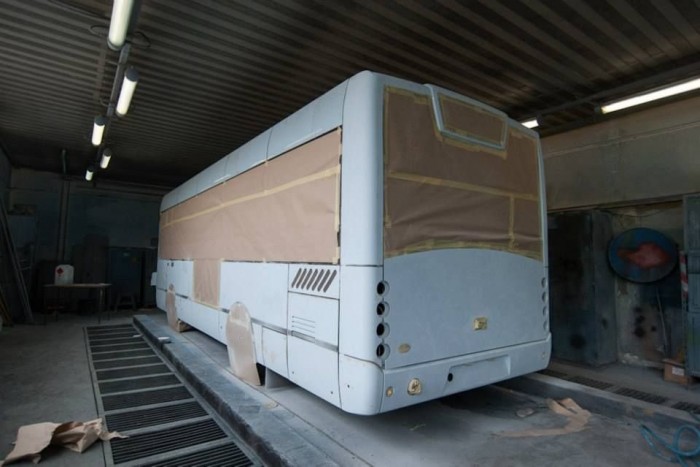 Midibuszt bérel a BKV 7 | Vezess Az autóbusz is megkapta az égszínkék színezést