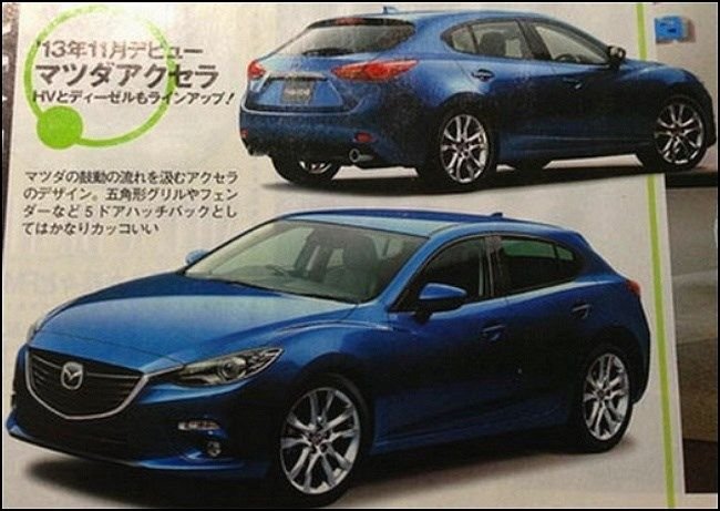 Kiszivárgott az új Mazda3