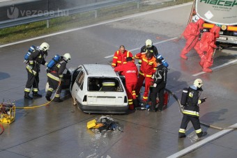 Katasztrófa az M0-son