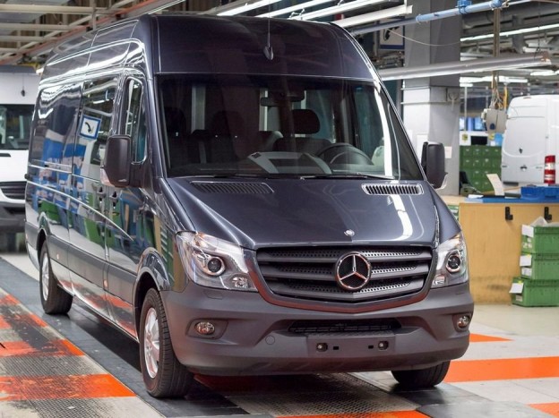 Az új Sprinterek a németországi gyárakban készülnek 
