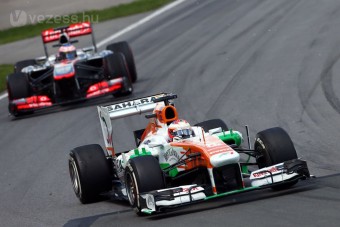 F1: A Force India legyűri a McLarent