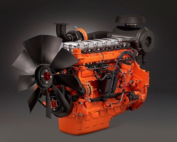 13 literes Scania áramfejlesztő motor 