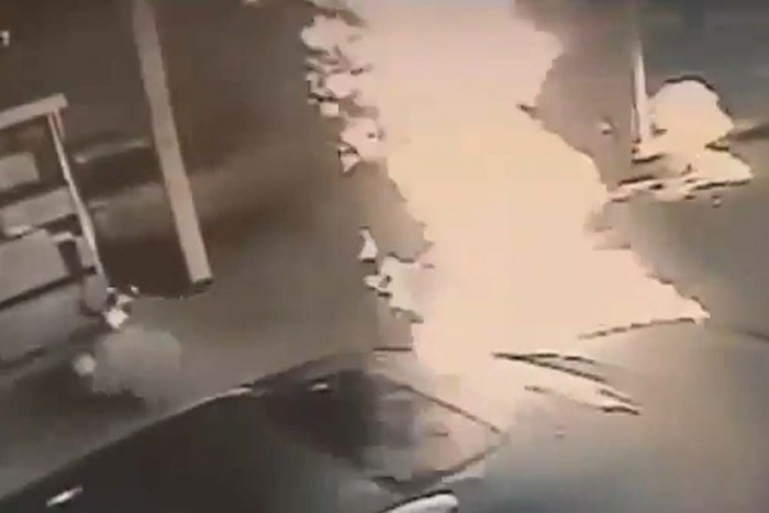 A benzinkút életveszélyes hely!