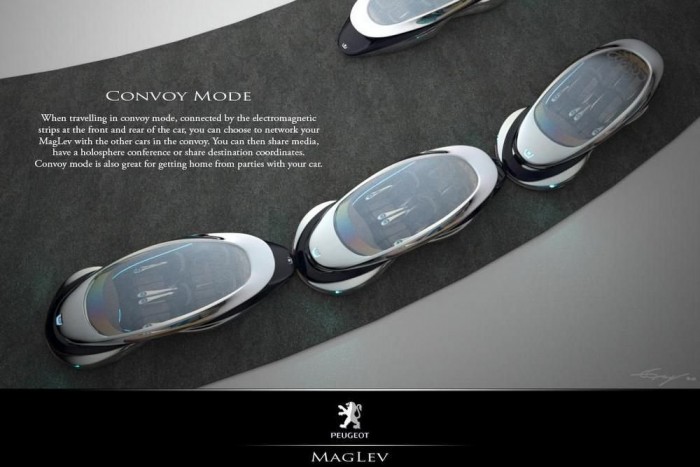 Kerék nélkül száguld a jövő autója 7