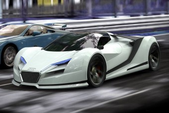Ez (lehetne) az Audi új hipersportkocsija