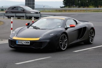 Teszten az új McLaren prototípusa