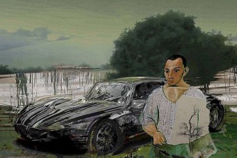 Digitális tájképek Lamborghinikkel