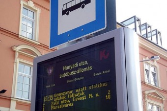 Interneten is követhetők lesznek a pécsi buszok
