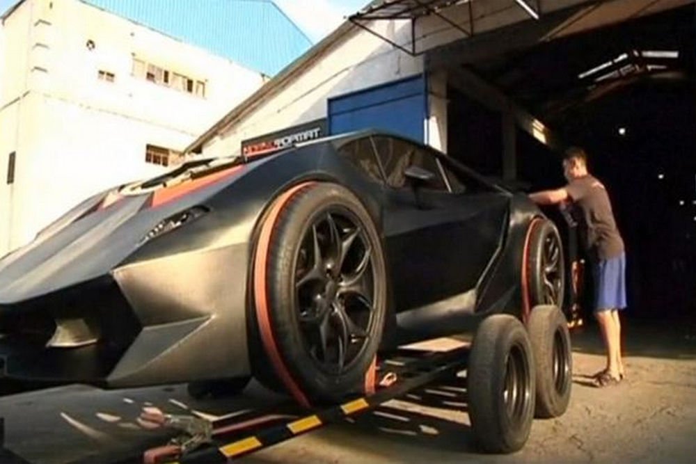 Elvetemült kirgiz Lamborghini 4