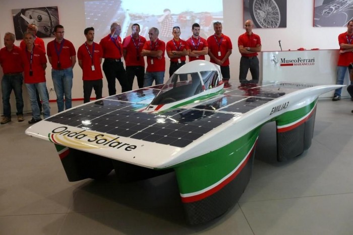 Napelemes versenyautón dolgoznak a Ferrari mérnökei 3 Napelemes versenyautón dolgoznak a Ferrari mérnökei 3