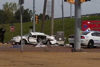 Ülésével együtt repült ki a csecsemő az autóból