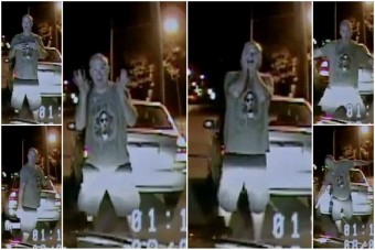 Egy nem mindennapi igazoltatás - videó