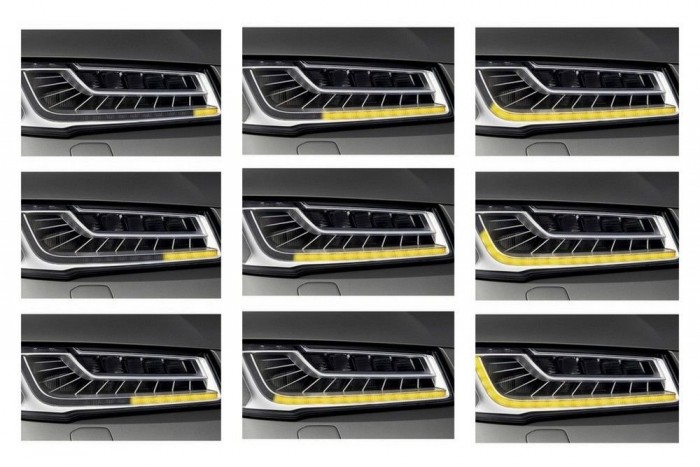 Futófénnyel indexel az új Audi A8 3