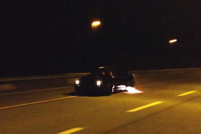 A lángot köpő BMW