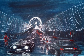 Galériát csinálnak a budapesti taxikból