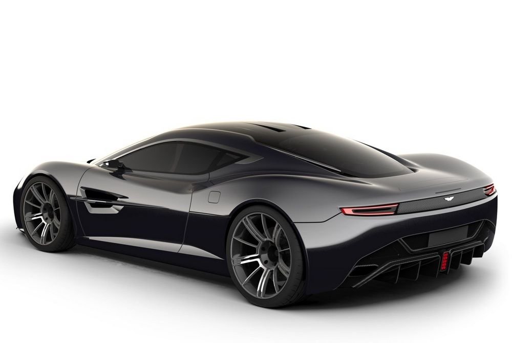 Középmotoros Aston Martin tanulmány 9