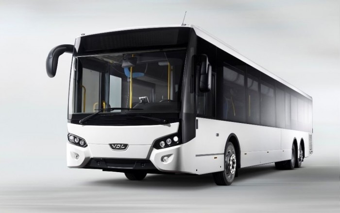 A VDL Bus&Coach városi autóbuszcsalád háromtengelyes tagja 
