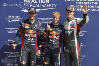 F1: Vettel kisimult, Hülkenbergnek leesett az álla