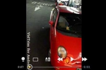 Videóra vették az autóban szexelő párt