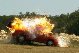 Chevrolet robbantás szuperlassítva