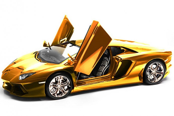 Játékautó színaranyból 4