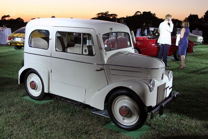 35 km/órás csúcssebességre is képes az ős-villanyautó