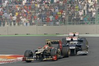 F1: Indiában bevállalósabb lesz a Pirelli 48